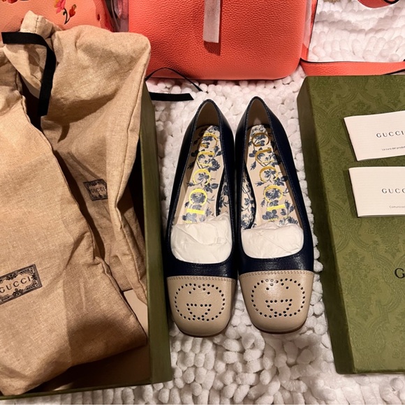 Authentic Gucci Ballerina Shoes - Picture 1 of 5